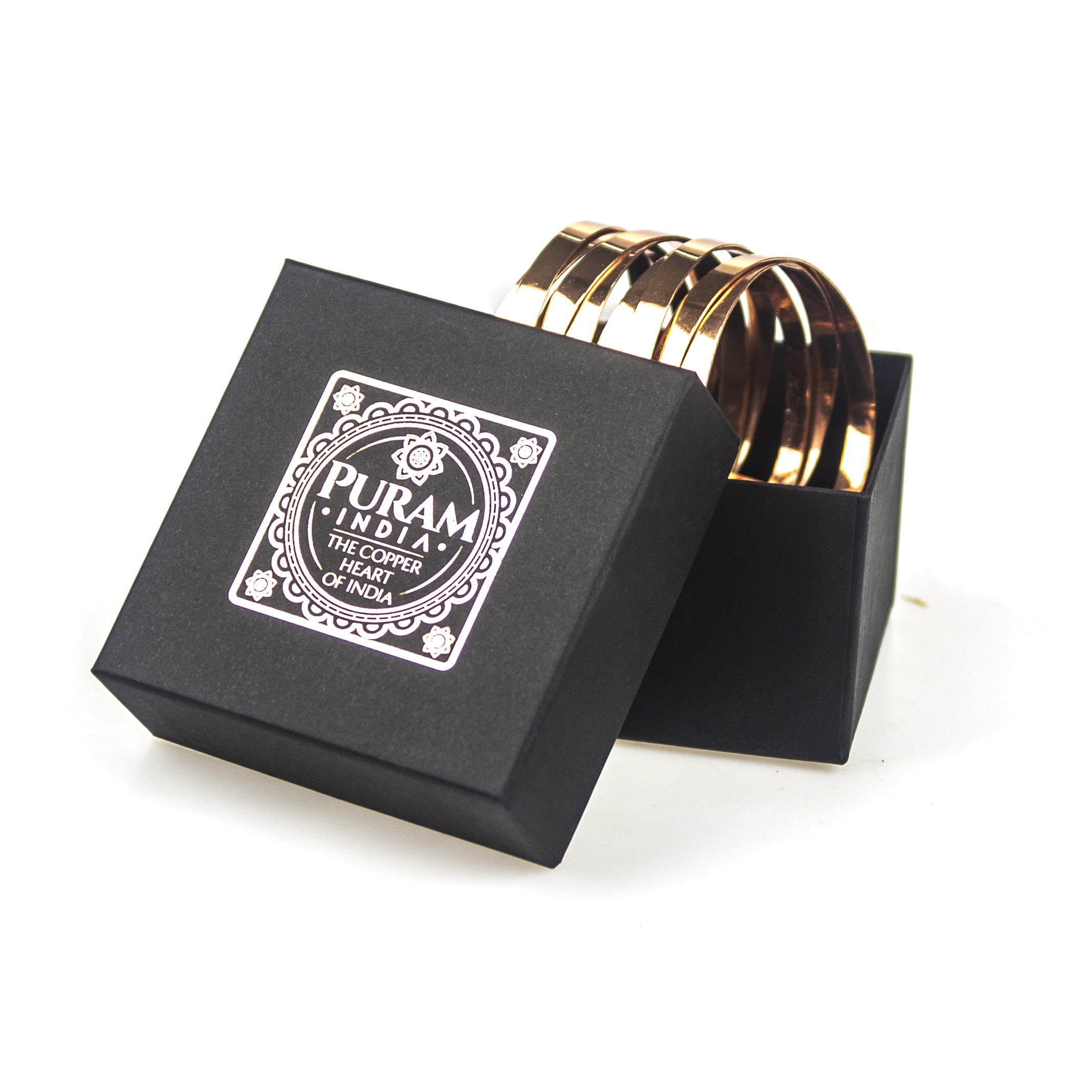 Pudełko prezentowe na bransoletkę - 85x85x55mm - Puram - 5526