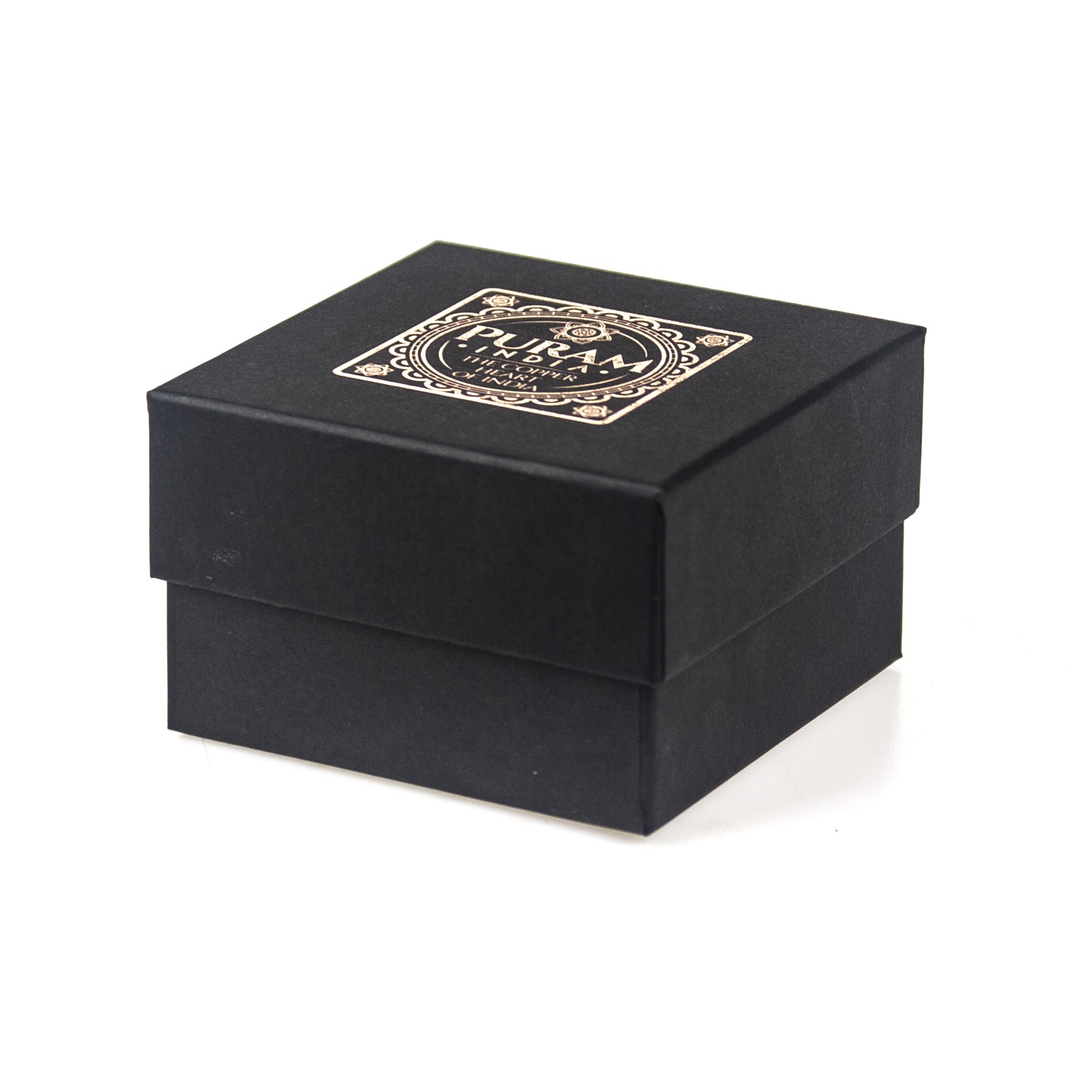 Pudełko prezentowe na bransoletkę - 85x85x55mm - Puram - 5528