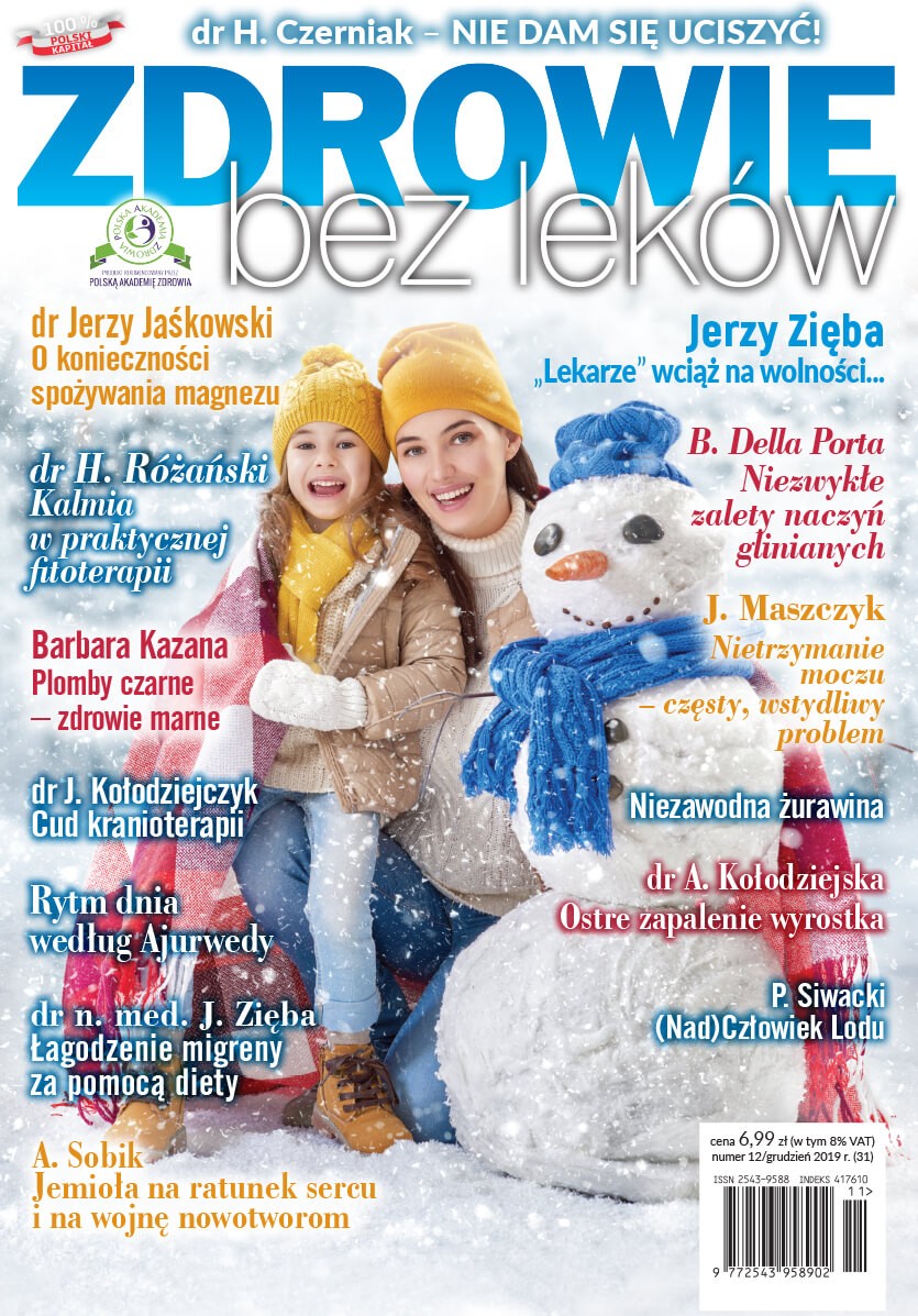 Wersja elektroniczna numer 12/2019 Zdrowie bez leków - 555
