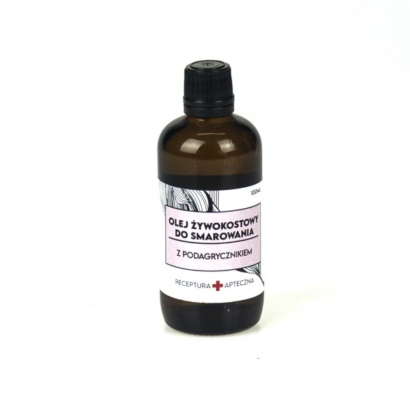 Olej żywokostowy z podagrycznikiem 100 ml | Kosmetyk do masażu