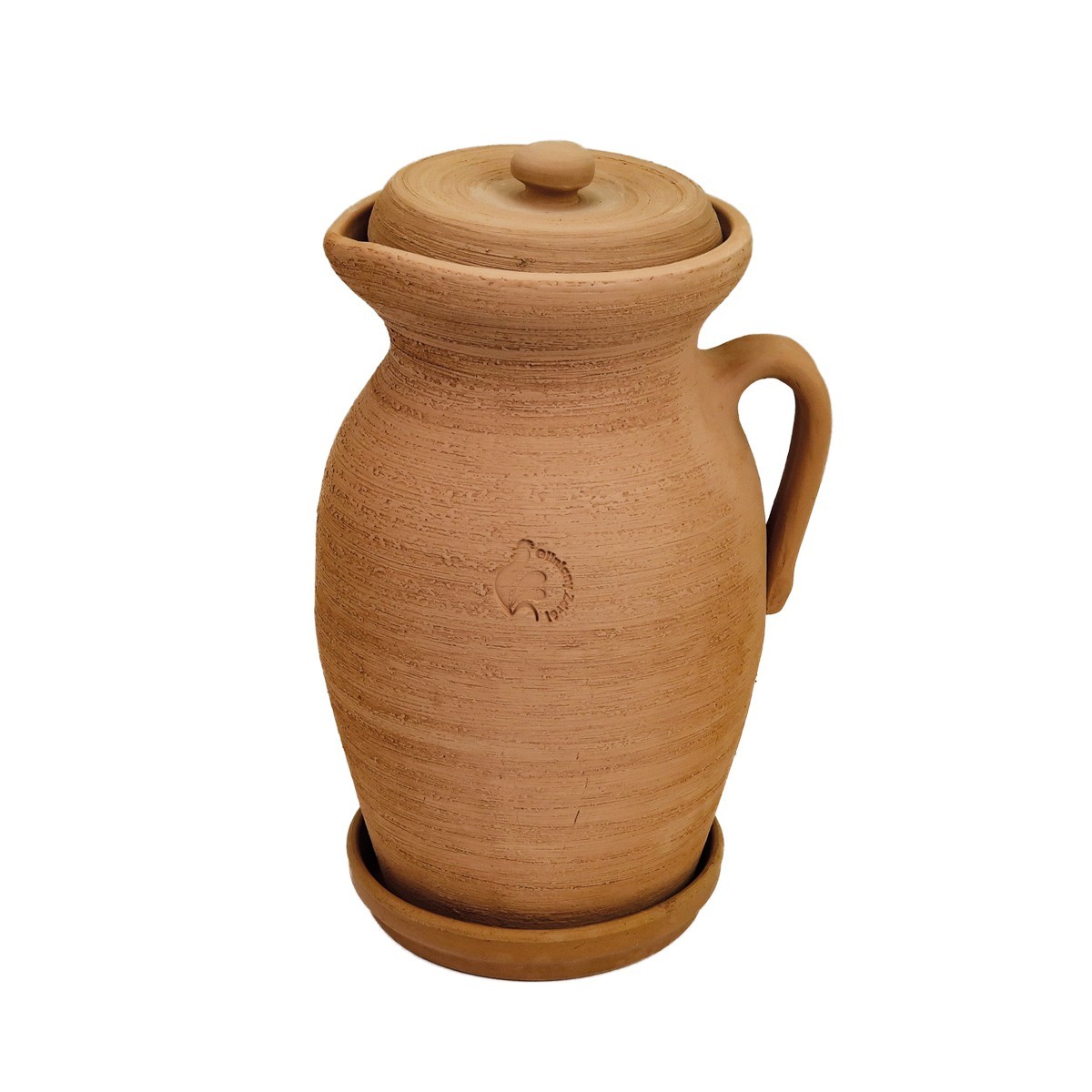 Zestaw: Dzbanek gliniany średni 4l + kubek gliniany 700ml - 5630