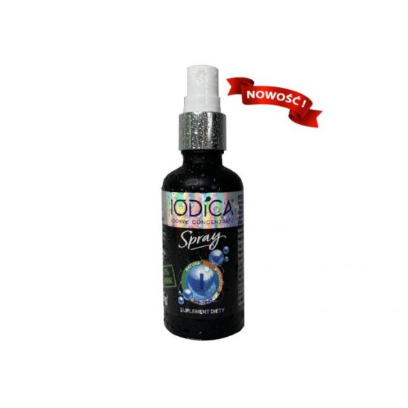 IODICA SPRAY Naturalny Koncentrat Jodu 50 ml
