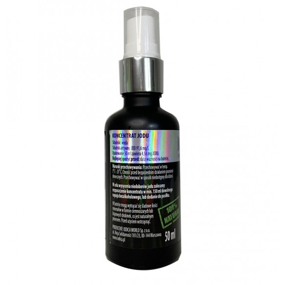 IODICA SPRAY Naturalny Koncentrat Jodu 50 ml
