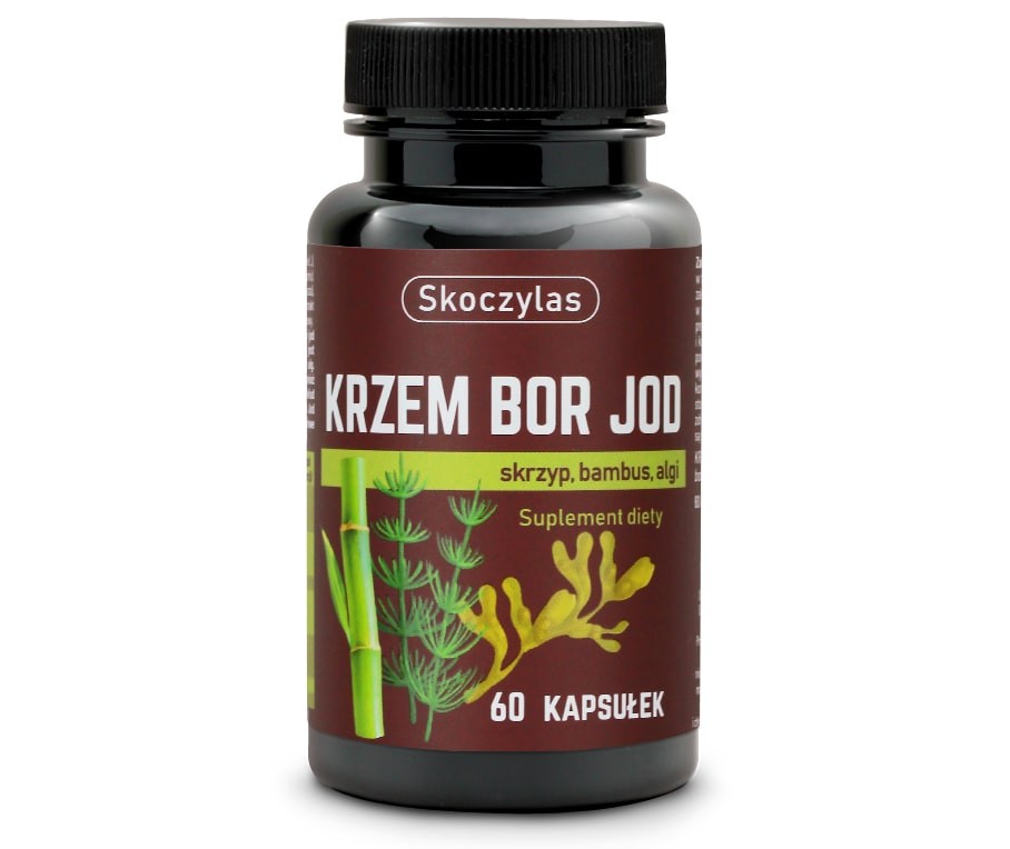 Krzem, Bor, Jod - skrzyp, bambus, algi - 5662