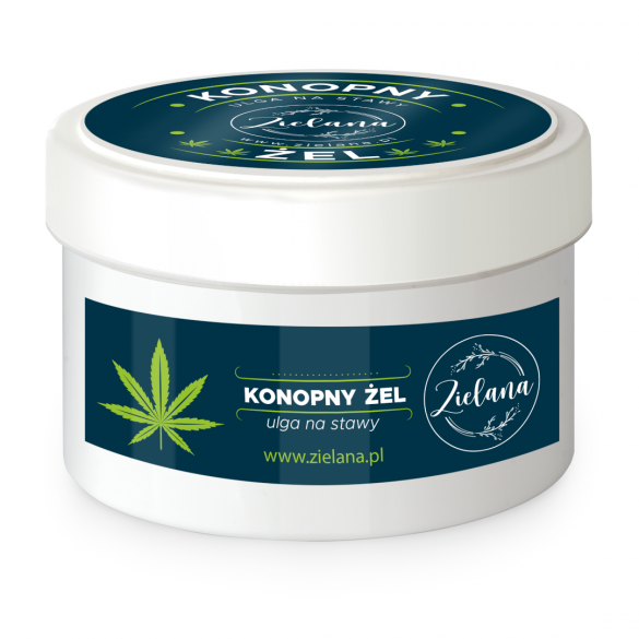 Konopny żel 170 g - Ulga dla stawów Konopny żel 170 g - Ulga dla stawów