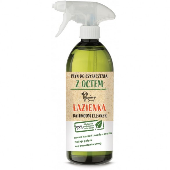 Płyn do czyszczenia łazienki z octem - 750 ml