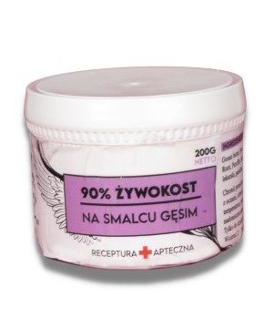 90% żywokost na smalcu gęsim 200g - 5727