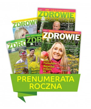 Roczna prenumerata Zdrowie bez leków - 5794