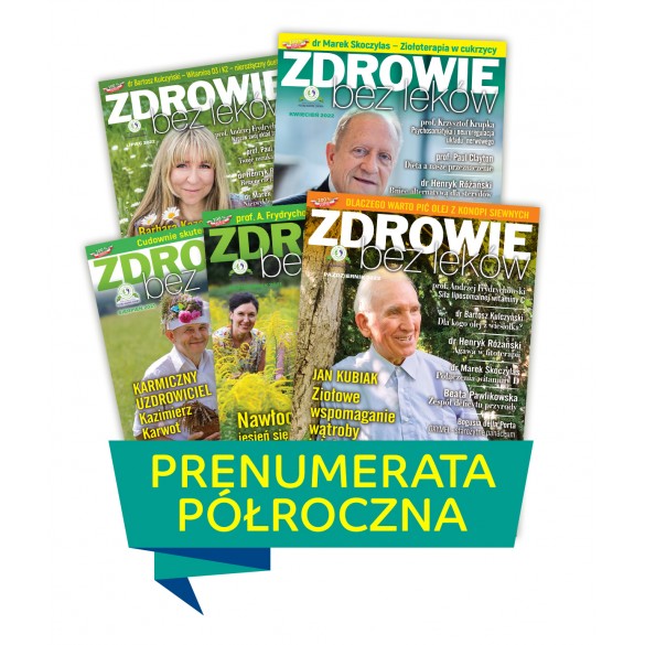 Półroczna prenumerata Zdrowie bez leków