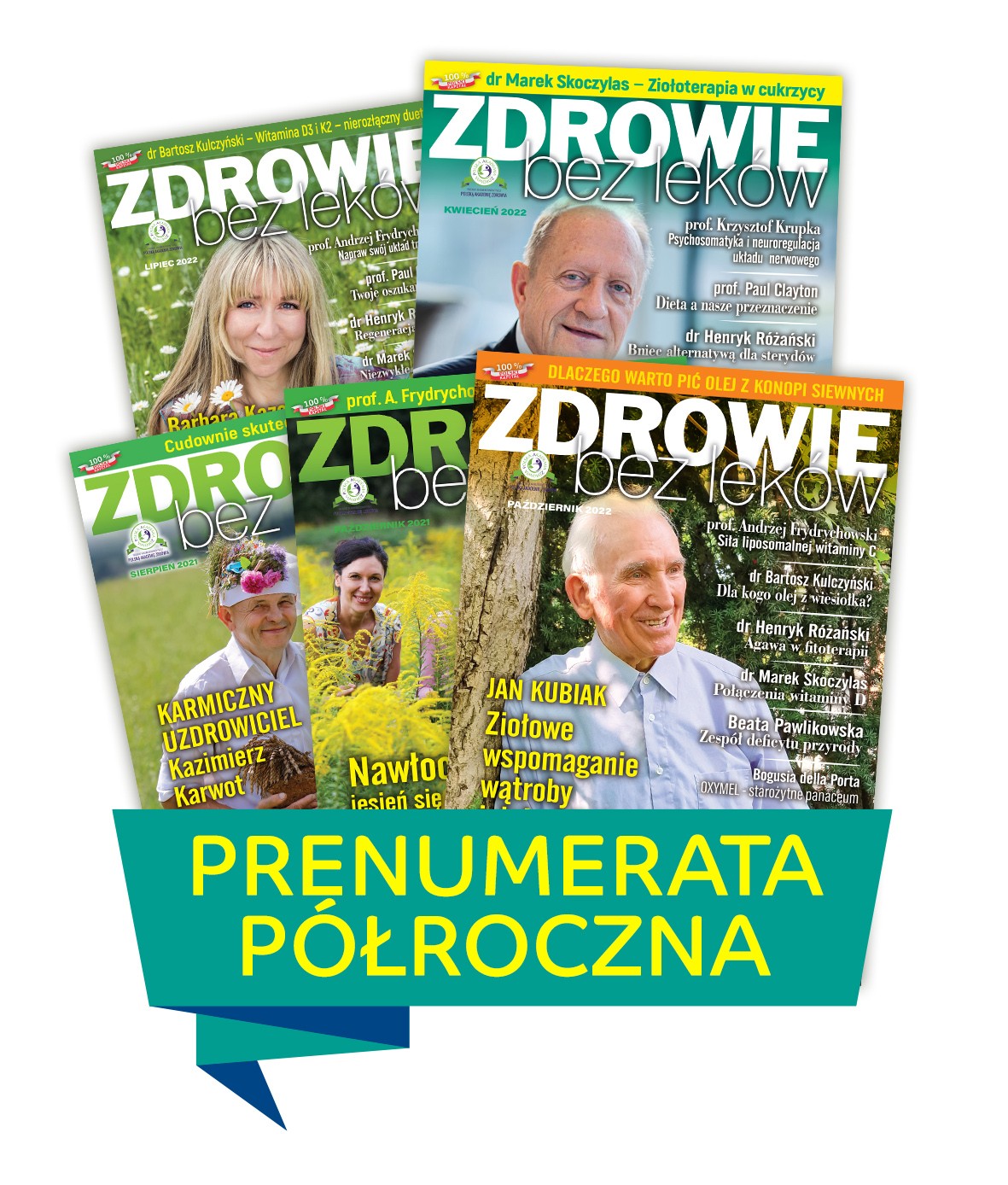 Półroczna prenumerata Zdrowie bez leków - 5795