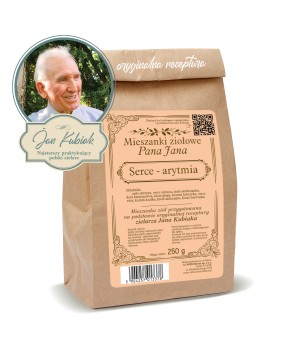 Zioła Pana Jana Kubiaka - SERCE-ARYTMIA - 250g - 5924