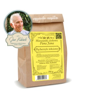 Zioła Pana Jana Kubiaka - PĘCHERZYK ŻÓŁCIOWY - 250g - 5930