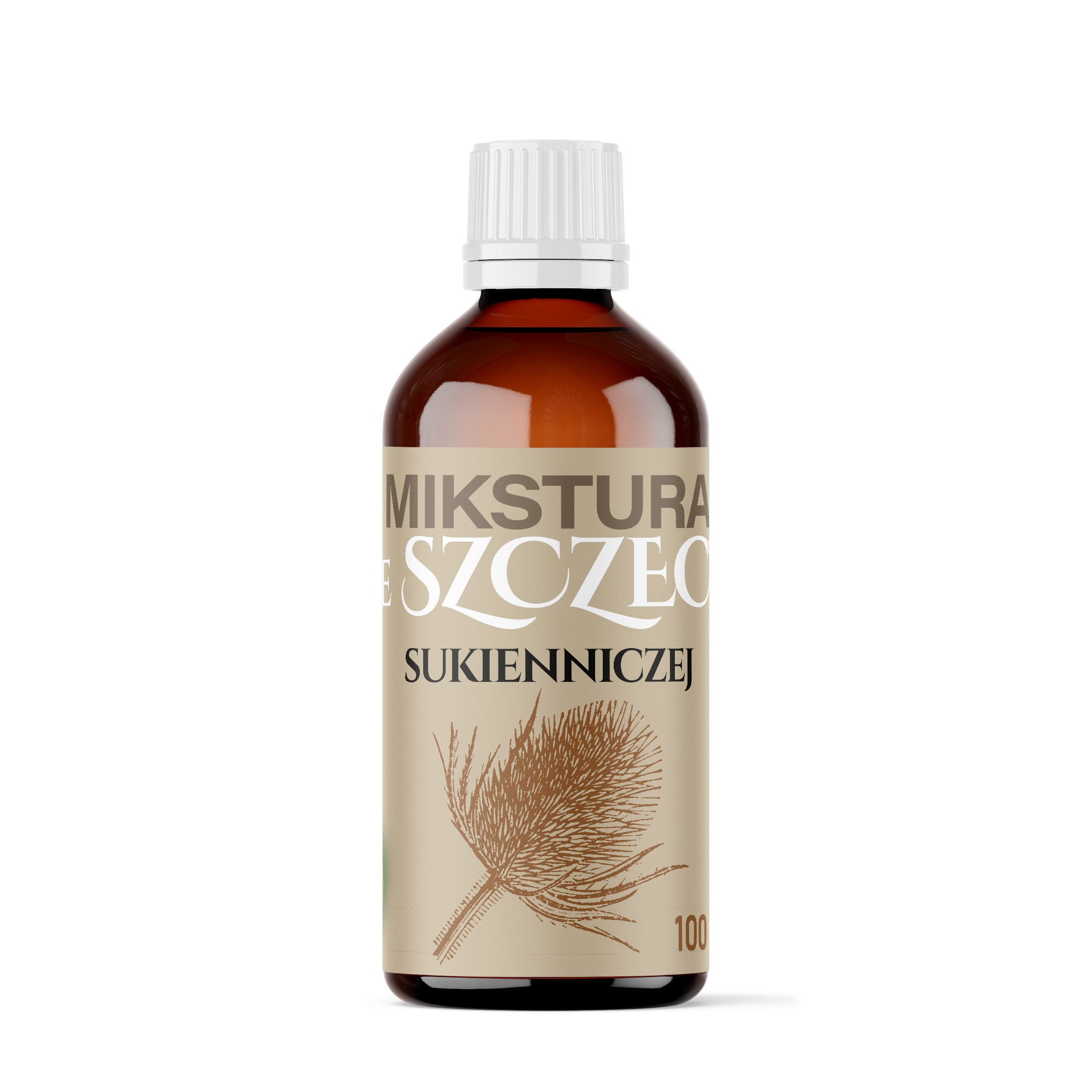 Mikstura ze szczeci sukienniczej - 100ml - Biały SaiBaba - 5964