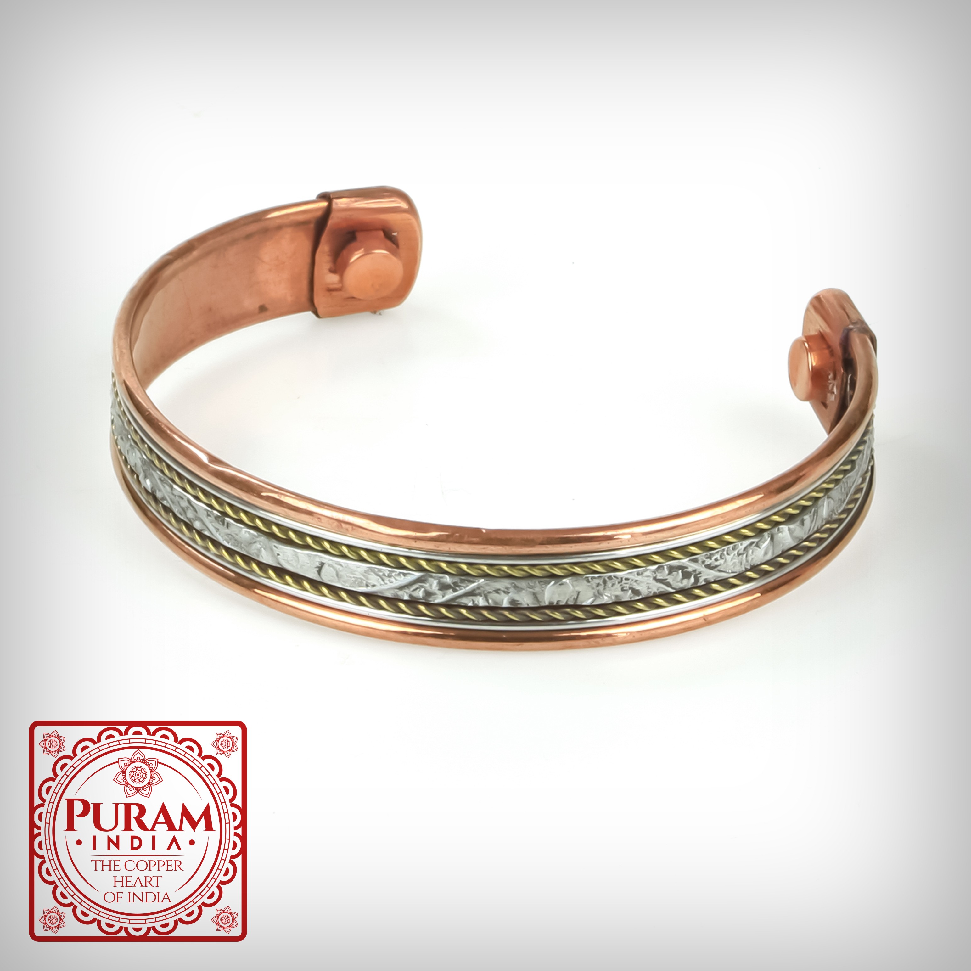 PURAM Miedziana bransoletka 4133 - 6002