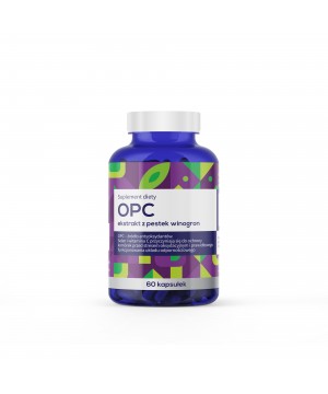 Ekstrakt z pestek winogron OPC 95% 60 kaps. JODAVITA - 6051
