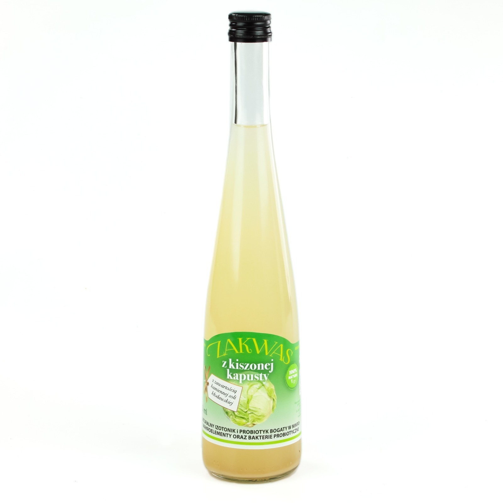 Zakwas z kiszonej kapusty - 500 ml - 6055 Zakwas z kiszonej kapusty - 500 ml - 6055