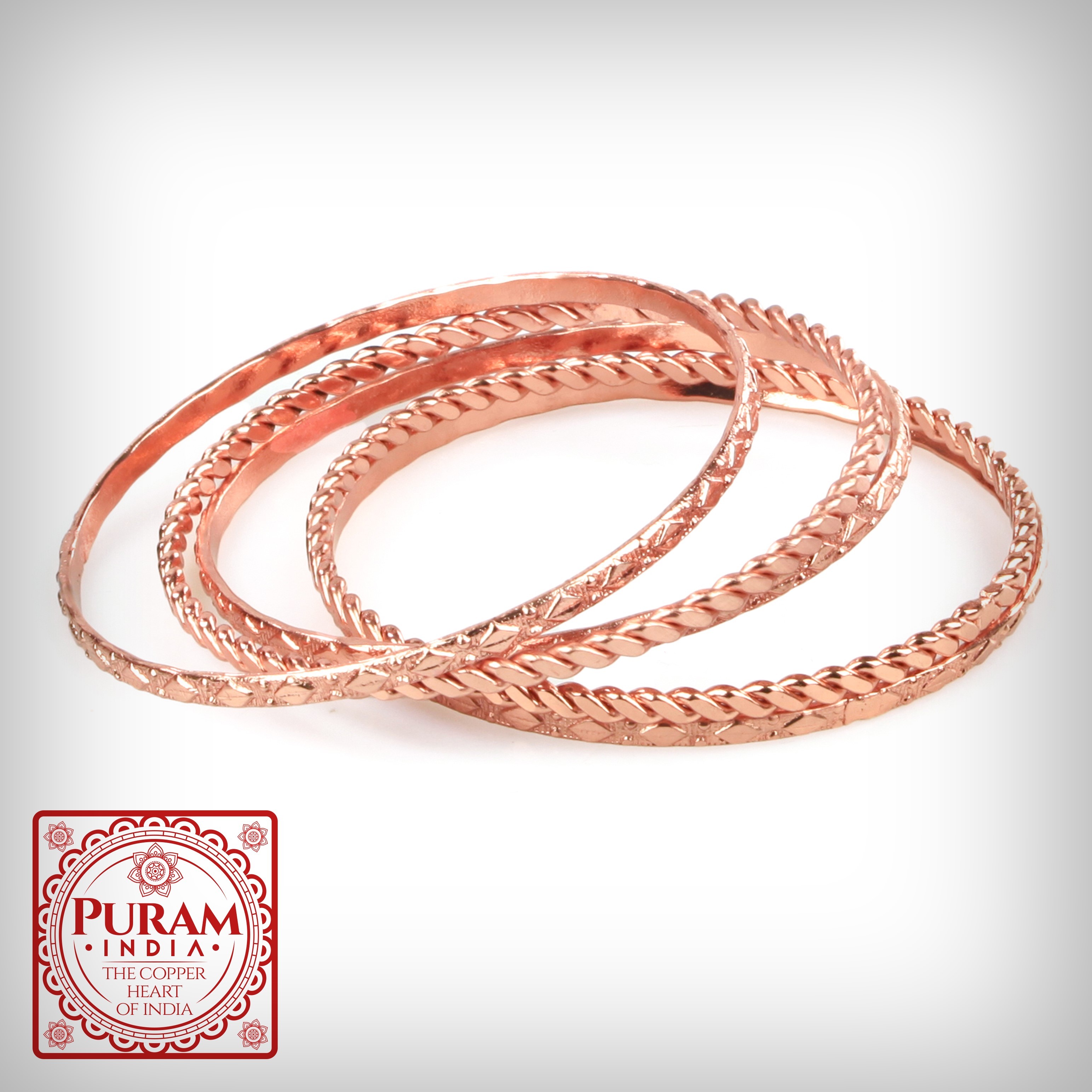 PURAM Miedziana bransoletka 1798 - 6113