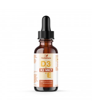Witamina D3+K2MK7 + E w kroplach - 30 ml - 6128