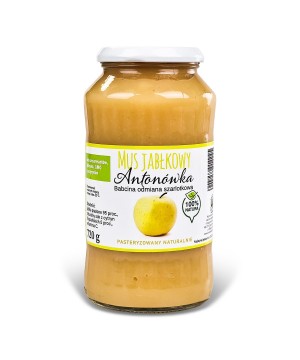 Mus jabłkowy - Antonówka - 720 g - 6136