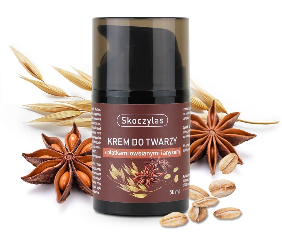 Krem do twarzy z płatkami owsianymi i anyżem - 6150