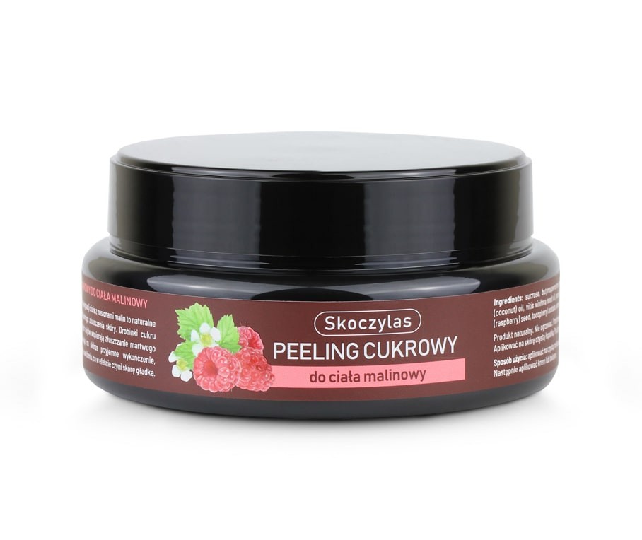 Peeling cukrowy do ciała malinowy - 6152