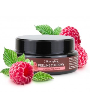 Peeling cukrowy do ciała malinowy - 6153