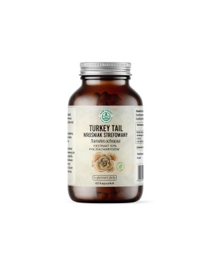 Turkey Tail - ekstrakt 50% polisacharydów - Suplement diety - RawForest - 6164