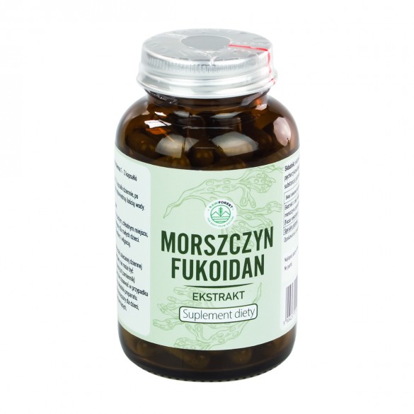 Morszczyn Fukoidan - ekstrakt - suplement diety - Raw Forest - 120 kapsułek