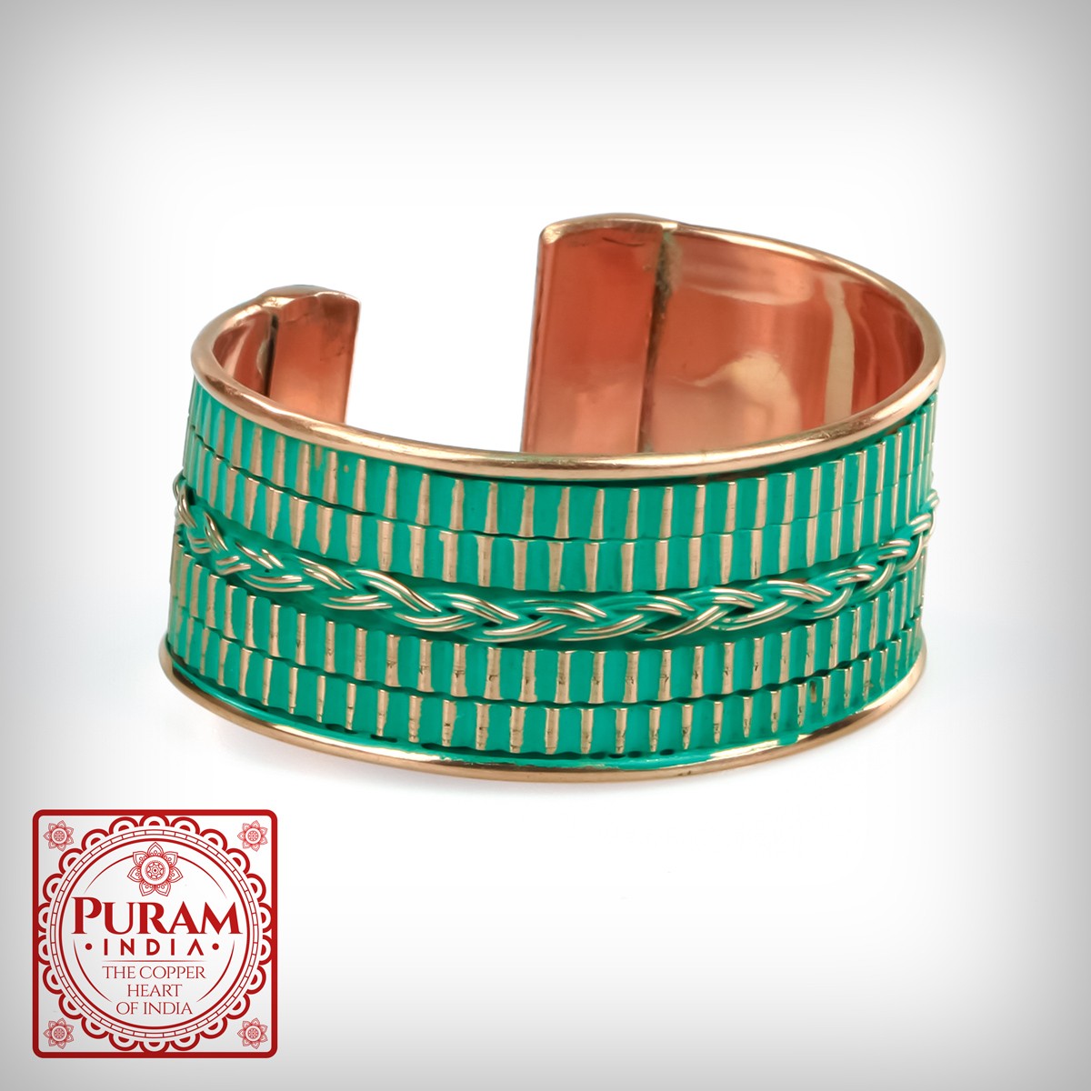 PURAM Miedziana bransoletka 63103 - 6224
