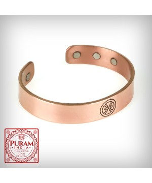 PURAM Miedziana bransoletka - RYBY - 6336