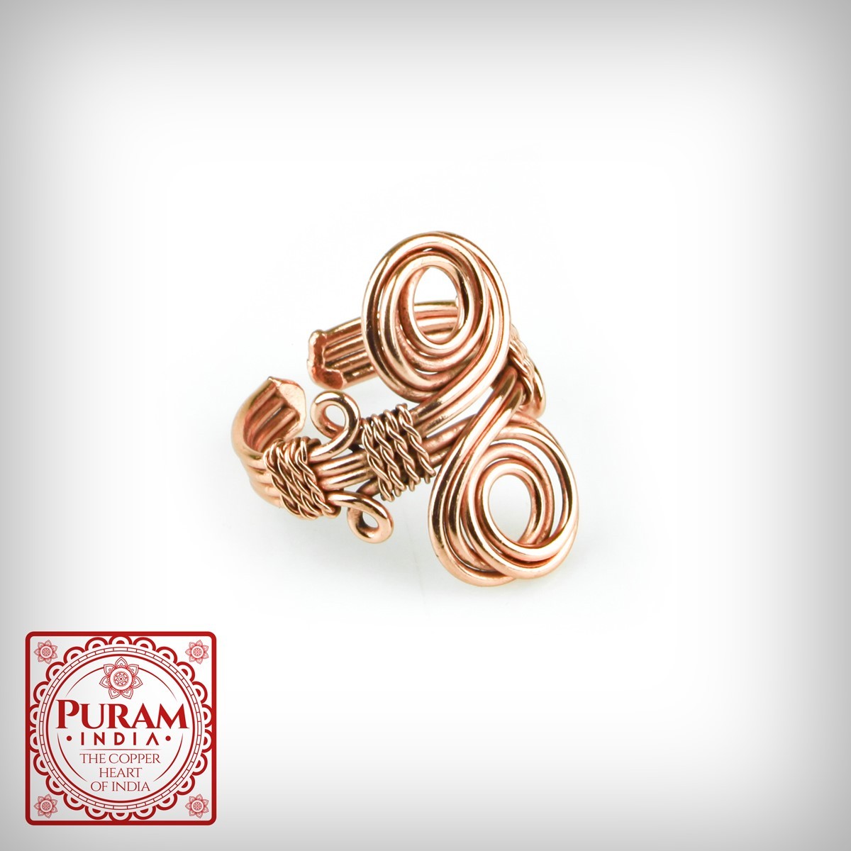 Miedziany pierścionek 78696 - 6355