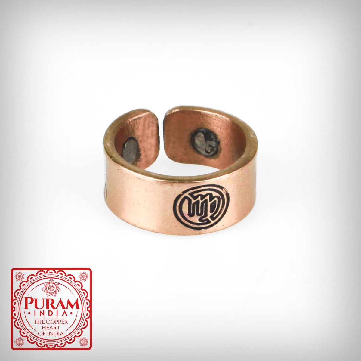 Miedziany pierścionek - PANNA - 6393