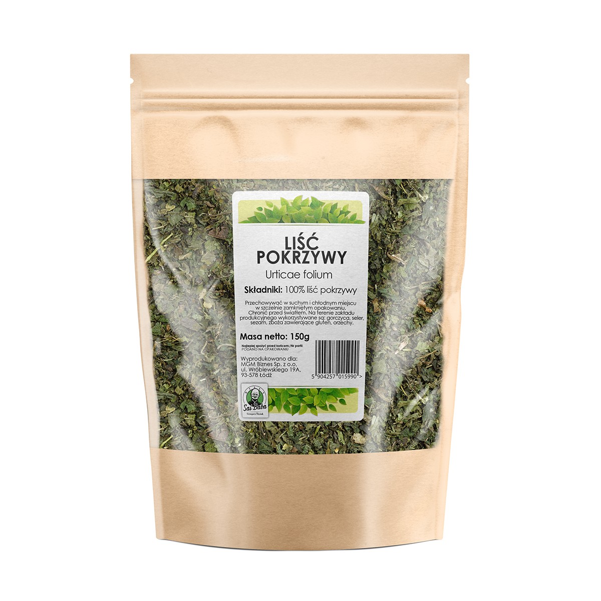 Pokrzywa liść 150g - 6413