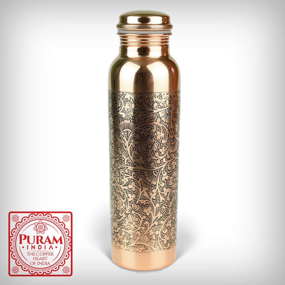 Butelka grawer antyczna - 6442