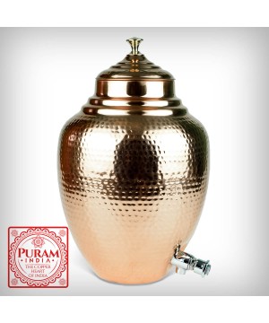 Dystrybutor na wodę młotkowany PURAM 8,5 L - 6450