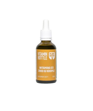 Witamina D3 krople (50 ml) 2000 IU z alg - 6470