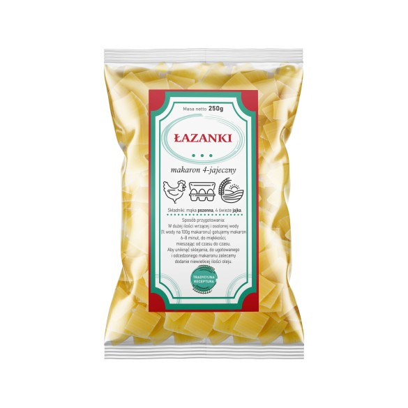 Makaron ŁAZANKI - 250g