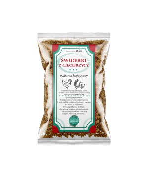 Makaron ŚWIDERKI z ciecierzycy - 250g - 6669