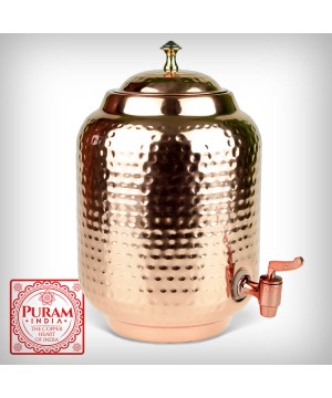 Dystrybutor na wodę młotkowany PURAM 5 L - 6717