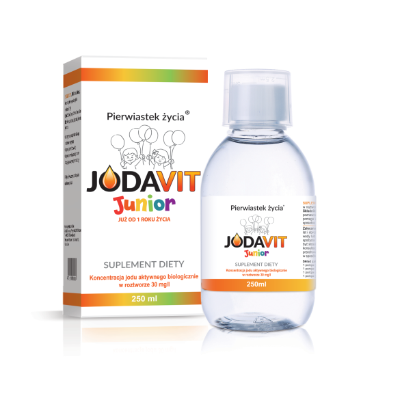 Jodavit Junior Jod dla dzieci w płynie 250 ml
