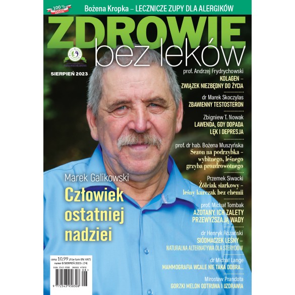 Numer 8/2023 wersja elektroniczna Zdrowie bez leków