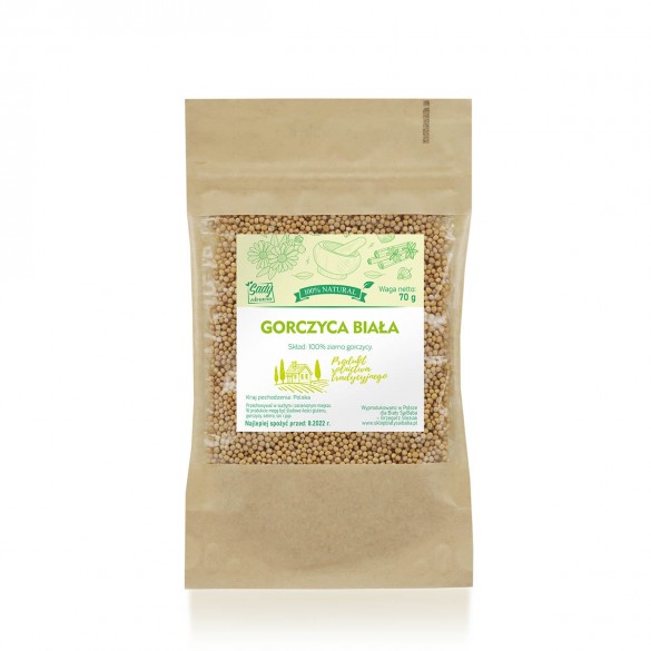 Gorczyca biała ziarno 70g Gorczyca biała ziarno 70g