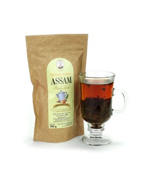Czarna herbata Assam z Indii, susz - 100 g - 7