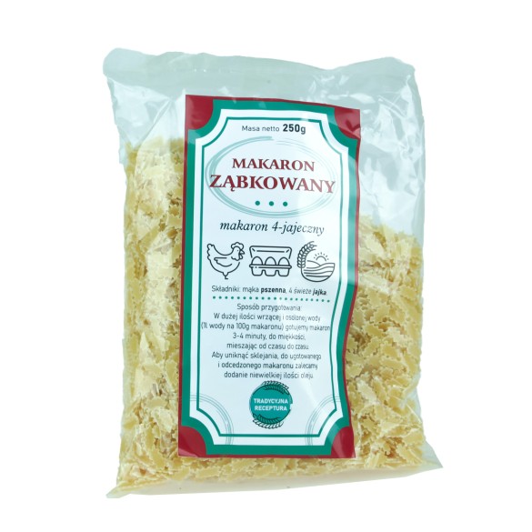 Makaron ZĄBKOWANY - 250g