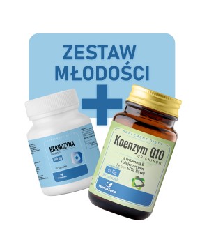 Zestaw Karnozyna – eliksir młodości + koenzym Q10 - 7457