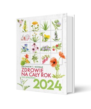 Zdrowie na cały rok 2024. Kalendarz Zbigniew T. Nowak - 7462