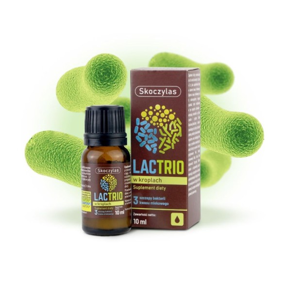 Lactrio, probiotyk w kroplach