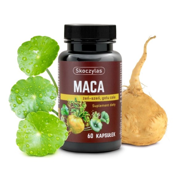 Maca + Żeń-szeń + Gotu cola Maca + Żeń-szeń + Gotu cola