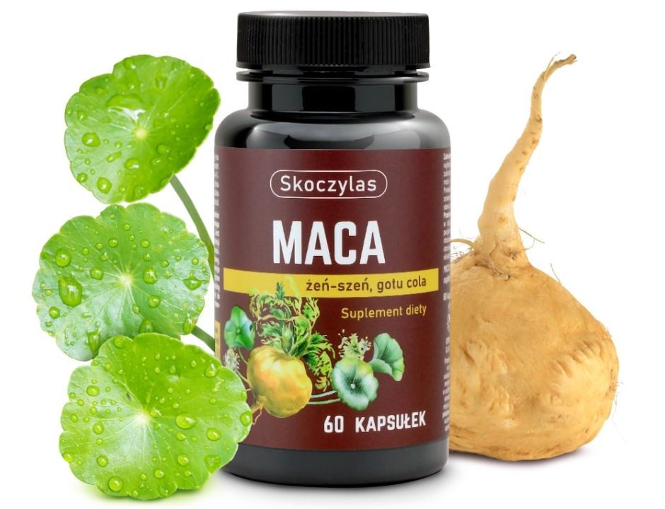 Maca + Żeń-szeń + Gotu cola - 7485