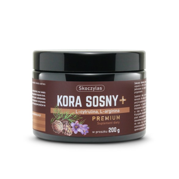 Kora sosny + L-cytrulina + L-arginina PREMIUM